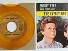 EVERLY BROTHERS Ebony Eyes / Walk Right Back 1961 WB 5199 YELLOW PROMO W/ PS