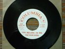 The Four Evers - You Belong To Me / Such A Good Night...Original Columbia Promo
