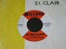 Kelly St. Clair   You Took My Heart / Funny   Millage   northern soul 45 HEAR