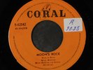 MOON MULLICAN: Moon's Rock / Sweet Rockin' Music 45 (Mexico, tol, company sleev