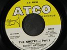 DONNY HATHAWAY: The Ghetto / Part 2 45 Soul