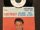 ELVIS PRESLEY   THAT’S ALL RIGHT   RCA VICTOR 447-0601 White Label Promo 45