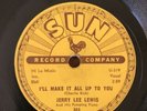 Sun 78 Records Memphis 303 Jerry Lee Lewis Break Up / I’ll Make It All Up To You