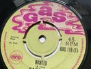 Original Uk Gas 7” 1969” Baba Dise” Wanted” Gas 118 Listen