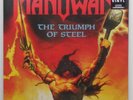 Manowar	The Triumph of Steel	TRANSPARENT VINYL 2LP SEALED (KR55)