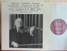 MISCHA ELMAN TCHAIKOVSKY & BACH VIOLIN CONCERTOS RECITAL RECORDS LP RR 453 NM