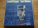 LEONID KOGAN & KARL RICHTER Bach Sonaten f. Violine & Cembalo 2 LP box eurodisc