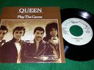 QUEEN - PLAY THE GAME 7/45 **PROMO SLEEVE** PORTUGAL RARE PORTUGUESE
