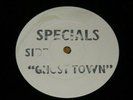 THE SPECIALS - GHOST TOWN - WHITE LABEL - PROMO - 2 TONE - MOD SKA - VERY GOOD