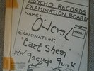 'o' level  pseudo punk / East sheen . psycho records diy punk 45 vinyl 