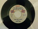 Rare Johnny Rebel - Rebel Records 45rpm - Politically Incorrect, Visual Vg