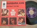 THE BEACH BOYS - BARBARA ANN - CAPITOL CLUB-EDITION - K 923137 - SCHWEIZER PRESS