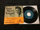 ELVIS PRESLEY 45 EP HMV7EG 8256 GOOD ROCKIN TONIGHT GREAT BRITAIN UK RARE EX/EX