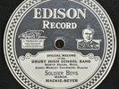 RARE Edison Diamond Disc Special Record Drury High School Band North Adams MA