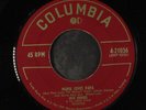 JACK RHODES: Mama Loves Papa / Throwing My Life Away 45 (nice VG, plays great)