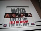 VINYLE 33 T THE WHO LIVE A T ISLE OF WIGHT 3LPS COLORES NEUF