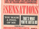 THE SENSATIONS--PROMO ONLY TITLE SLEEVE+45-(YOU MADE A FOOL OF ME)--PS--PIC--SLV