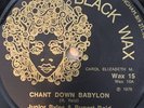 JUNIOR BYLES   Chant Down Babylon / Vers.  BLACK WAX WAX 15 1976 45 NEAR MINT