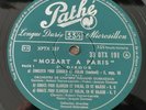 Pathe DTX 191 Mozart A Paris Record 1 Jacques Dumont Oubradous LP