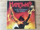 Manowar - The Triumph of Steel - 2LP Limited Orange & Black Swirl Vinyl - NEU