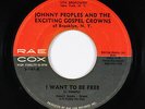 Funk Soul Gospel 45 - Johnny Peoples - I Want To Be Free - Rae Cox - mp3