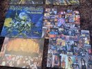 IRON MAIDEN 3x LPs. KILLERS/THE NUMBER OF THE BEAST/LIVE AFTER DEATH. EXC/MINT