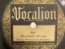 Vocalion 5247 Reaves White County Ramblers Flying Engine Drunkards Pre War