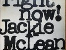 JACKIE MCLEAN RIGHT NOW  BLUE NOTE BLP 4215 NY USA VAN GELDER MONO LP