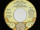 Modern Soul 45 - Roby Duke - This Is Not A Game - Good News - VG+ mp3 - promo