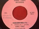 Sonic Tonic JUSTINE'S BIZZARE / ROCK & ROLL FIX Obscure 1981 New Wave Power Pop
