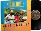 Culture Nuff Crisis LP LP Roots Reggae