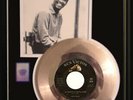 SAM COOKE A CHANGE IS GONNA COME 45 RPM GOLD  METALIZED VINYL RECORD RARE
