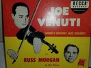 JOE VENUTI with Russ  Morgan, 45 RPM BOX SET VINYL 4 45S WITH SLEEVES/BOX 1950
