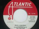 45 RPM, CLYDE MCPHATTER AND THE DRIFTERS, WHITE CHRISTMAS / BELLS OF ST  R & B,