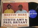 Pacific Jazz PJ-26 Curtis Amy Paul Bryant Meetin' Here 1961 VG+ TO VG++