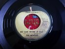The Beatles Apple 45 record WE CAN WORK IT OUT, 1975 ALL RIGHTS label