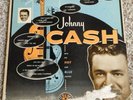 1957 JOHNNY CASH with His Hot and Blue Guitar  LP 1st Press Sun 1220 Microgroove