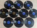 78 RPM Vinyl Record Lot: Bing Crosby White Christmas, Gene Autry Hawaiian, Decca