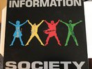 BAND SIGNED INFORMATION SOCIETY 1988 TOMMY BOY TBLP 25691 12