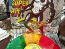 LEE SCRATCH PERRY & The UPSETTERS Return of the Super Ape Rasta Color Vinyl LP