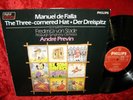 1983 HOLLAND NM PHILIPS 6514 281 DIGITAL DE FALLA THE THREE CORNERED HAT PREVIN
