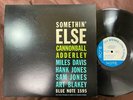 CANNONBALL ADDERLEY SOMETHIN' ELSE BLUE NOTE GXK 8042 STEREO JAPAN VINYL LP