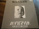 WARSAW  JOY DIVISION VINYL LP RECORD. VP8000 Near mint