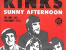 THE KINKS 45 SUNNY AFTERNOON+PS HOLLAND RARE 1966 SLEEVE 2