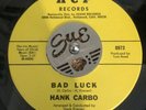 Chuck Carbo - Bad Luck - HCP - Mint Minus - R&B Funk