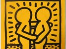 DAVID BOWIE Without You EMI AMERICA 45 w/PS KEITH HARING art sleeve 7”