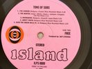 Free, Tons Of Sobs. A2/B2 (Rare) Textured Circle (Bullseye) Logo Label.