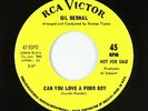 Crossover Soul 45 - Gil Bernal - Can You Love A Poor Boy - RCA Victor - VG++ mp3