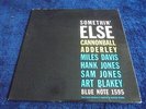 Cannonball Adderley - Somethin' Else 1963 USA LP BLUE NOTE NY RVG