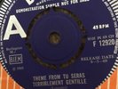 Jacques Loussier - Theme From Tu Seras  - Decca 7” F 12920 Demo Near Mint